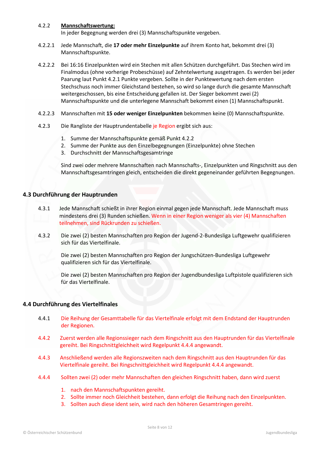 Regelwerk Jugend-Bundesliga (Luftdruckwaffen) – Seite 8